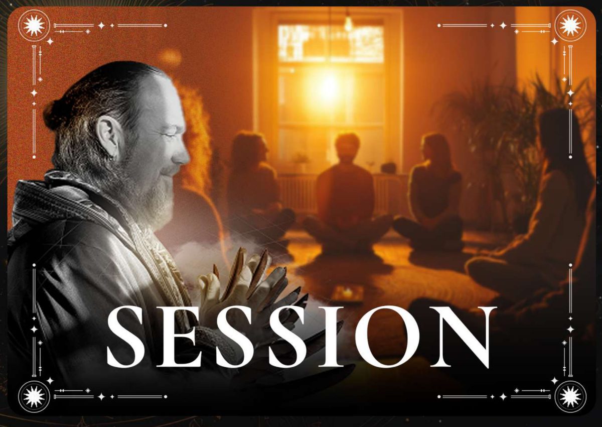 Manex holding a group session